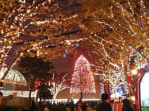 天神警固公園イルミネーション2